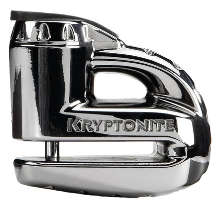 Kryptonite 000877 Keeper 5s Black Chrome Disc Lock & Orange Cable