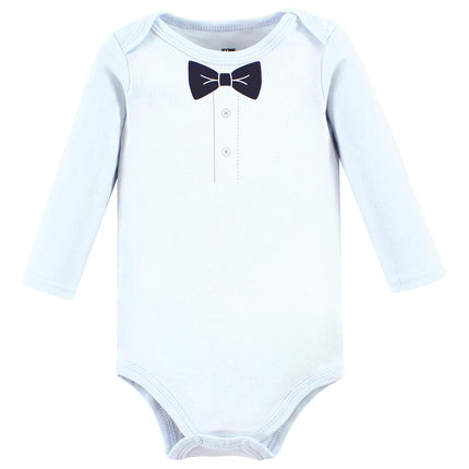 Hudson Baby Unisex Baby Cotton Long-Sleeve Bodysuits, Hola Ladies 5-Pack, 9-12 Months, Hola Ladies 5-pack, 9-12 Months