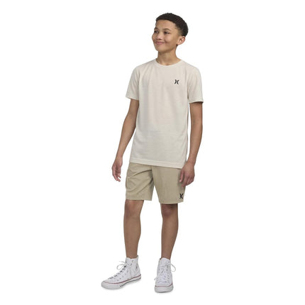 Shorts à enfiler Hurley pour garçons, Kaki, 4T