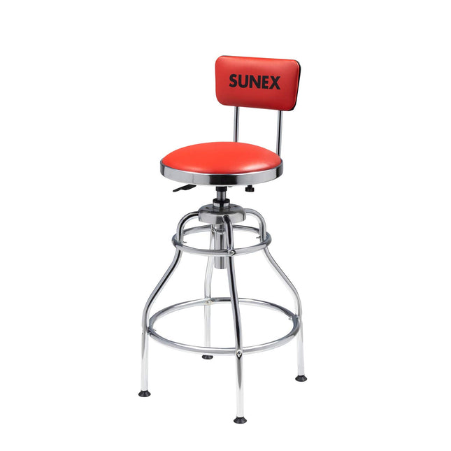 SUNEX TOOLS 8516 Hydraulic Shop Stool, High-Polish