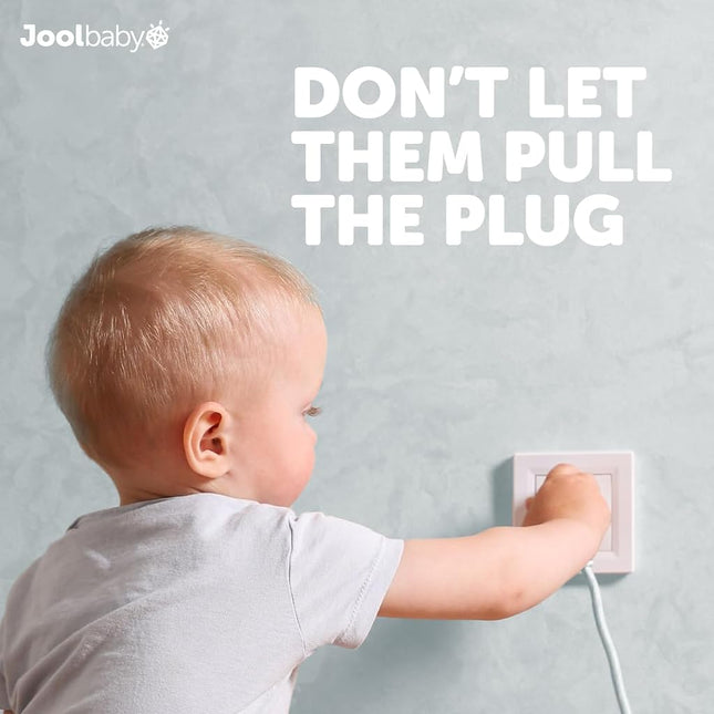 Outlet Cover Box for Child Safety (2 Pack) Duplex & Decorator Electrical Outlet Plates, Concealed Access Buttons, and Spacious Compartment - Jool Baby