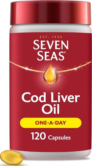 Seven Seas Omega-3 Fish Oil Plus Cod Liver Oil One