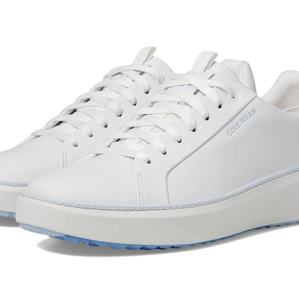 Cole Haan Women's Grandpro Topspin Golf, White/Heather Waterproof, 5.5-B UK