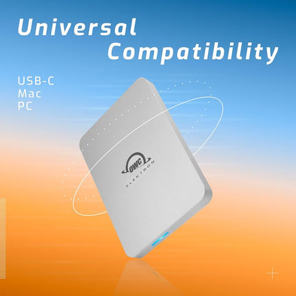 OWC Envoy Pro Elektron 2TB USB-C Portable External Drive NVMe M.2 SSD