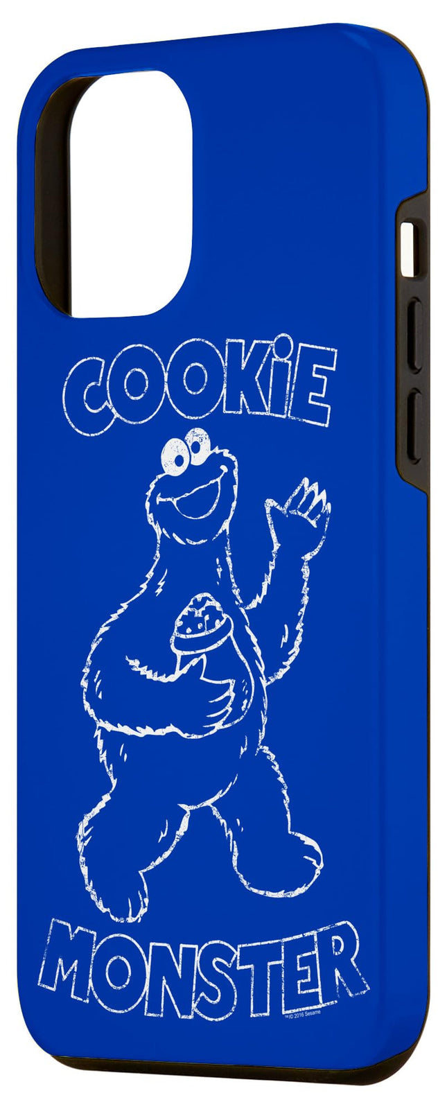Funda sencilla para iPhone 12 Pro Max Monstruo de las Galletas de Barrio Sésamo
