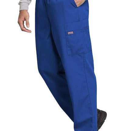 Cherokee Men's Originals Cargo Scrubs Pant, Royal, X-Large Tall