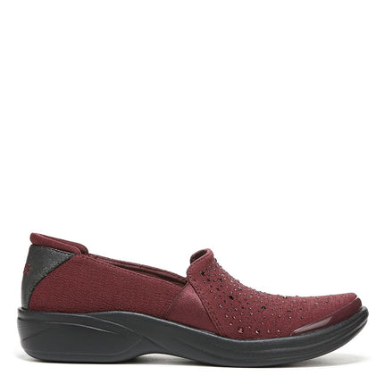 BZees Women's Poppyseed Slip-on Loafer, Windsor Red, 8