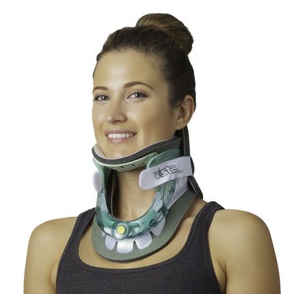 Aspen Vista Cervical Collar, 2-Piece Rigid Neck Brace for Restricting Cervical Motion, 984000