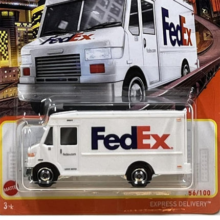 Matchbox FedEx Truck 1:64 Scale 3" x 1.5" x 2" Multicolour Kid Children Unisex