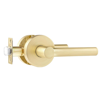 Leydebong 1 Pack Passage Lever Door Handle [Non-Lo