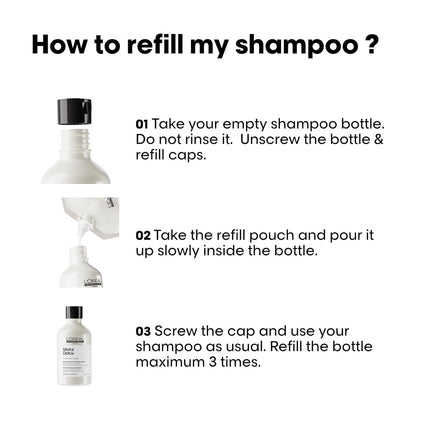 L'Oréal Professionnel Metal Detox Shampoo Refill 500ml