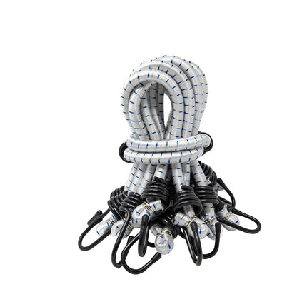 Kotap VBC-18WHT Heavy Duty 10-Piece Bungee Cord, White