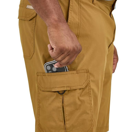 Lee Men's Extreme Motion Crossroad Cargo Short, Glazed Ginger, 32