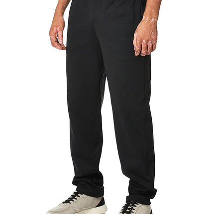 Pantalón de chándal de rendimiento para hombre Hanes Sport con bolsillos, negro, grande