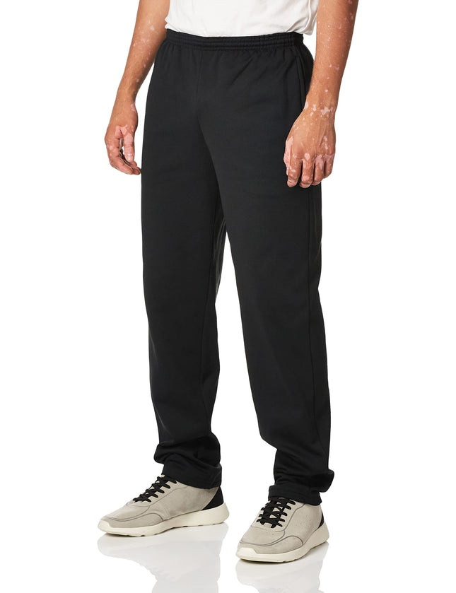Hanes Sport Men's Performance Sweatpant with Pockets, Black, X-Large