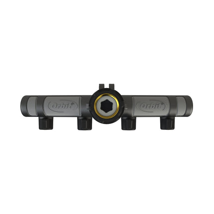 Orbit 58970 Múltiple de 4 vías con cierres, negro, sin talla