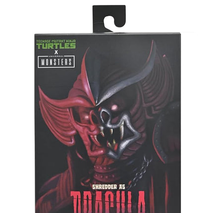 NECA Universal Monsters x Teenage Mutant Ninja Turtles 7" Scale Shredder as Dracula Crimson Figure