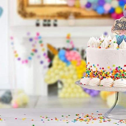 Enesco (4052066) Jim Shore Heartwood Creek Mini Birthday Cupcake Stone Resin Figurine, 3.75", Multicolor