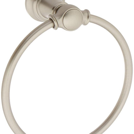 Moen YB8486BN Weymouth Towel Ring, Brushed Nickel