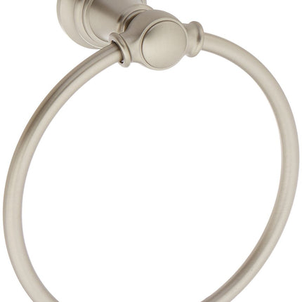 Moen YB8486BN Weymouth Towel Ring, Brushed Nickel