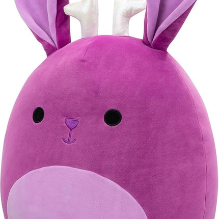 Squishmallows Original 8-Inch Maria Del Mar The Purple Jackalope with Sparkle Antlers - Official Jazwares Plush - Collectible Soft & Squishy Cider Stuffed Animal Toy