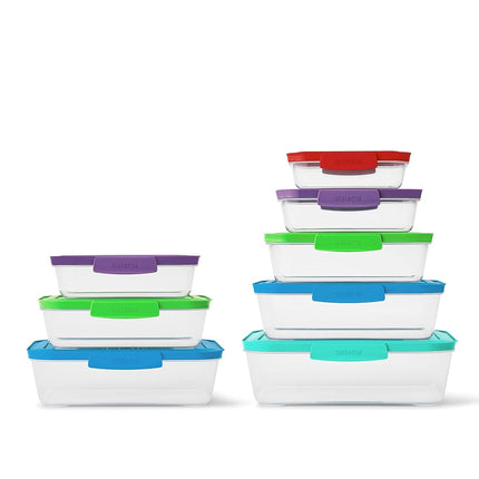 Sistema Nest It Food Storage Containers with Lids,
