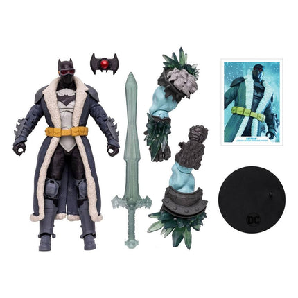 McFarlane Toys, 7-Inch DC Endless Winter Batman Action Figure with 22 Moving Parts, Collectible DC Figure with Unique Collectible Character Card – Ages 12+