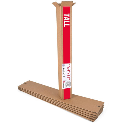 Paclord 6 Pack Large Cardboard Boxes for Moving Ho
