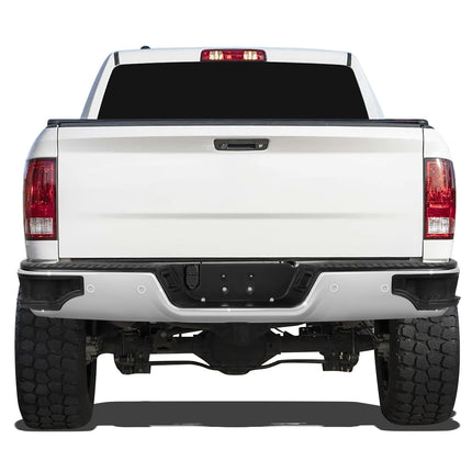 DNA MOTORING Rear Step Bumper Compatible With Ram 1500 2009-2010/Ram 1500 2011-2018/Ram 1500 Classic 2019-2023/With Sensor Hole,without Dual Exhaust Cutouts, CH1103122, RBUM-ST-DR09-06-CH