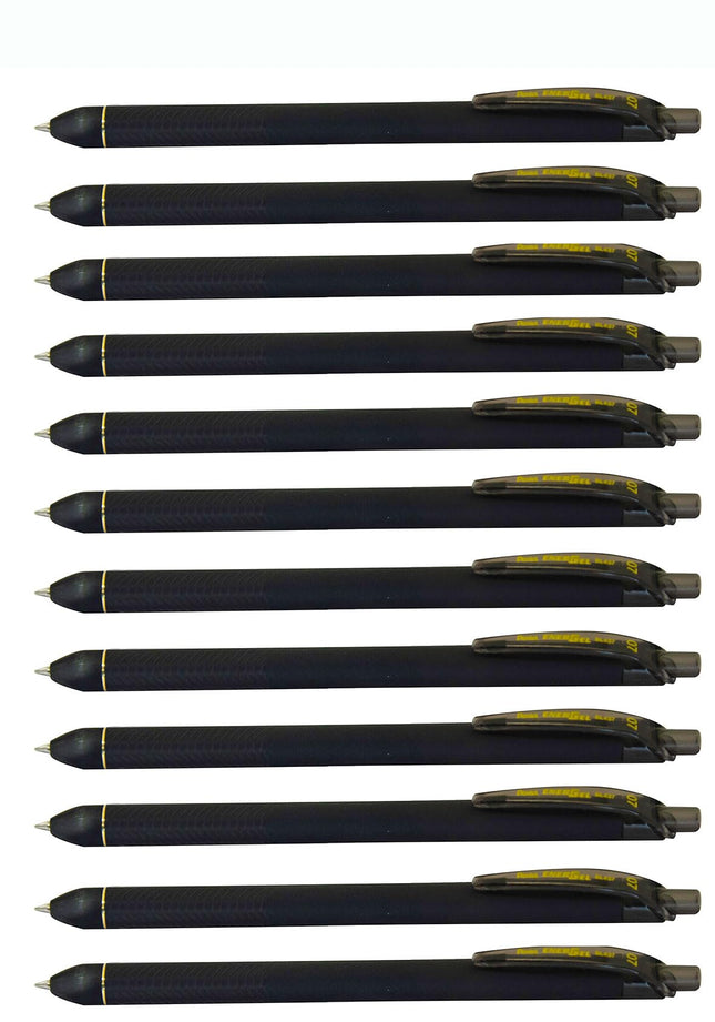Pentel EnerGel Noir BL437R1-A, 0.7mm Black - Pack 