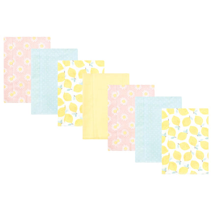 Hudson Baby Unisex Baby Cotton Flannel Burp Cloths