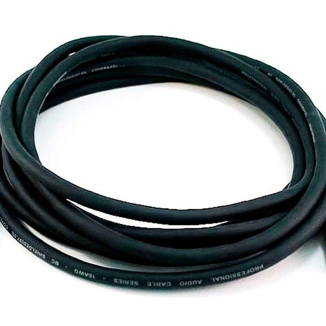 Monoprice Premier Series XLR Male to RCA Male Cable Gold Plated Connectors | 16AWG Shielded Twisted Pair Oxygen-Free Copper Braid Conductors