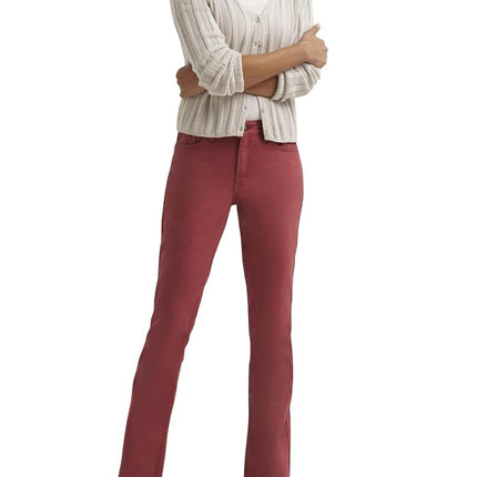 Lee Women's Legendary Mid Rise Bootcut Jean, Washed Punch, 16 US