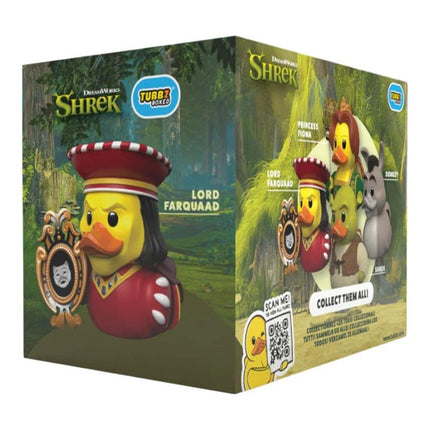 TUBBZ: Shrek - Lord Farquaad Duloc Rubber Duck Collectable Toy 9 cm