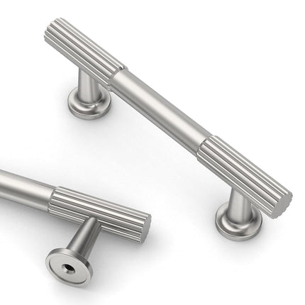 Asidrama 10 Pack 3 Inch(76mm) Brushed Satin Nickel