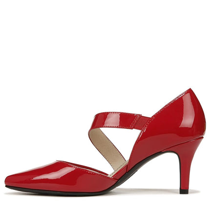 LifeStride Women's Suki Pump, Fire Red, 6 UK