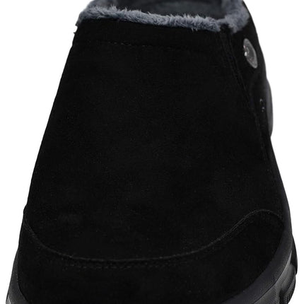 Skechers Femme Easy Going - Latte - Mule à enfiler ouverte à double soufflet, Noir/Gris, 9 M US