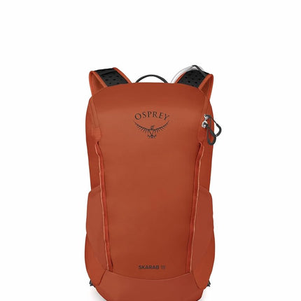 Osprey Skarab 18L Men's Hiking Backpack with Hydraulics Reservoir, Firestarter Orange
