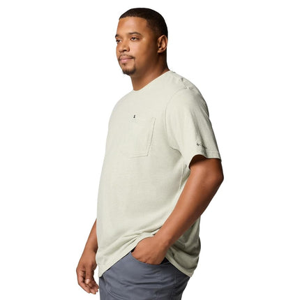 Men's Thistletown Hills Pocket Tee, Safari Heather, 2X Tall