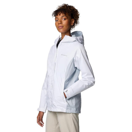 Columbia Women's Arcadia II Jacket, White/Cirrus Grey, L