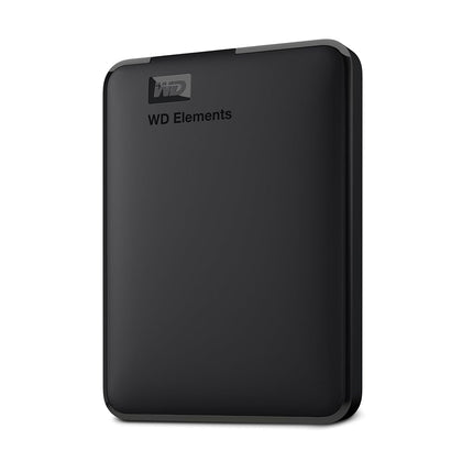 Disco duro externo portátil WD Elements de 1 TB, interfaz USB 3.0, almacenamiento externo portátil, Plug-and-Play, USB 3.2 Gen 1 de supervelocidad, formateado para PC y Mac, negro