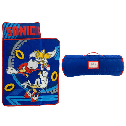 Franco Sonic Soft Toddler Nap Mat with Pillow and 