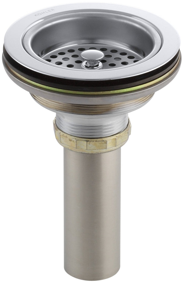Kohler K-8801-CP Duostrainer Sink Strainer, Polish