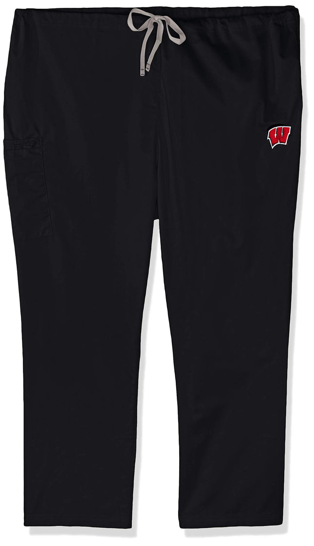 WonderWink Unisex's University of Wisconsin Drawst