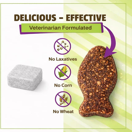 Pet Naturals of Vermont - Hairball, Daily Digestive, Skin and Coat Support for Cats, 160 Bite-Sized Chews
