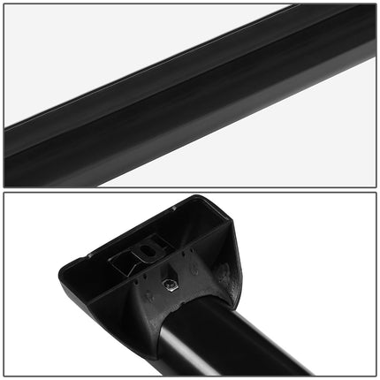 DNA MOTORING PT-ZTL-8040 Aluminum Top Rail Roof Rack Cross Bar[02-07 Saturn VUE],Black