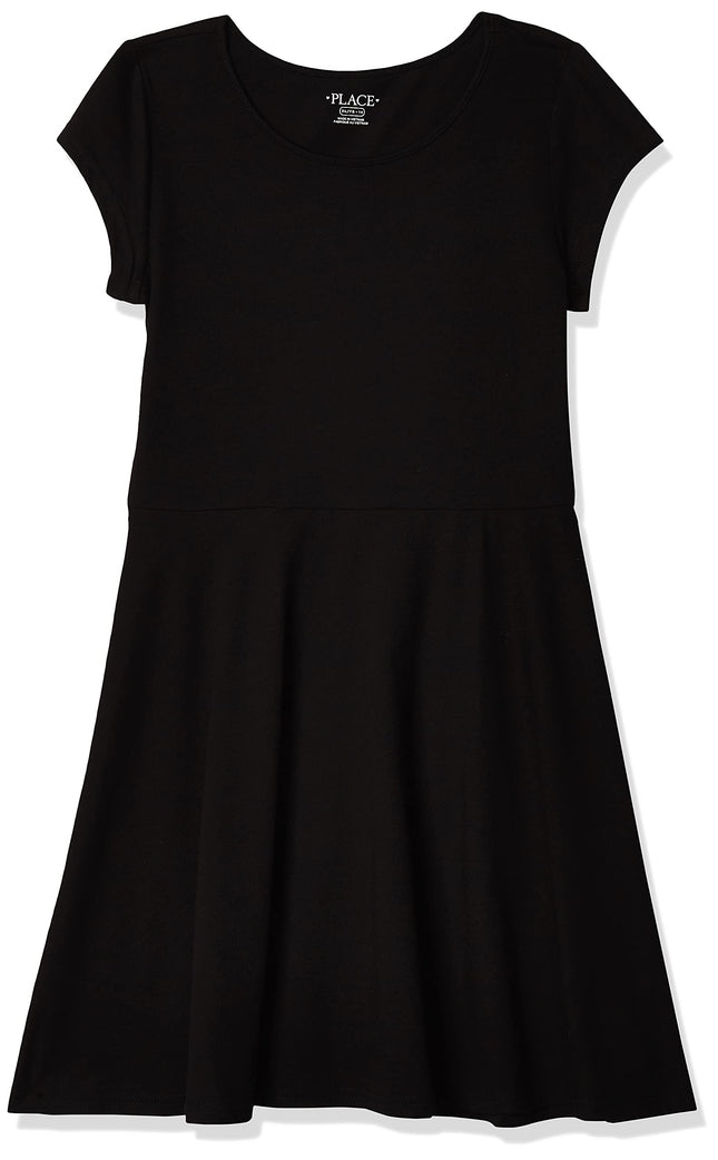 The Children's Place Girls Short Sleeve Basic Skat
