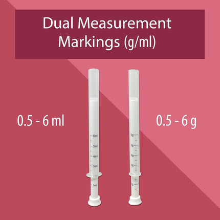 Natureland Disposable Plastic Vaginal Applicator: For Gel or Cream Products - Includes Dual Dosage Markings (Regular, 40, Count)