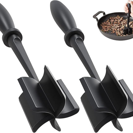 2 Pcs Meat Chopper, Upgrade Hamburger Smasher, Pre