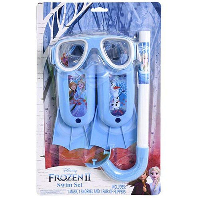 Frozen 2-3 pc Swim Set on Blister Card 1 Mack 1 Sn